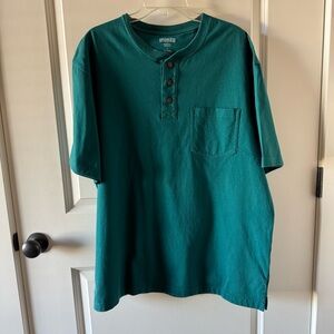 Duluth Trafibv Longtail T Relaxed Fit Short Sleeve Pocket Henley